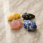 1.5 Inch Pocket Gemstone Axolotl Crystal Carvings