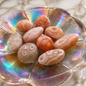 Natural Crystal Energy Gobi Agate Desert Palm Stones 5 oz Lot