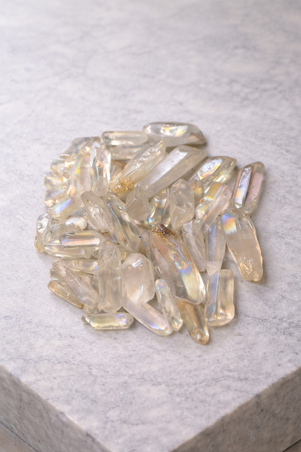 Angel Aura Quartz Points 8 oz Wholesale Special Bulk Crystal Lot
